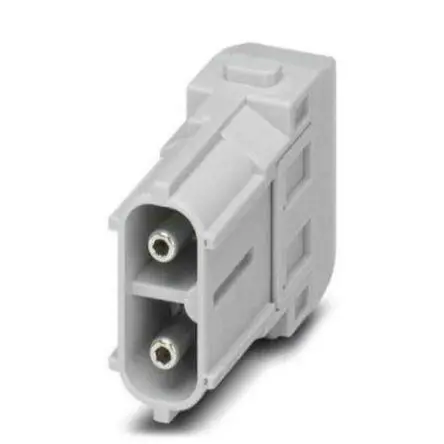 Produktfoto 1 von Phoenix Contact HC Modul für robusten Stromversorgungsstecker Stecker, 2-polig 40A, Schraubanschlussklemme,