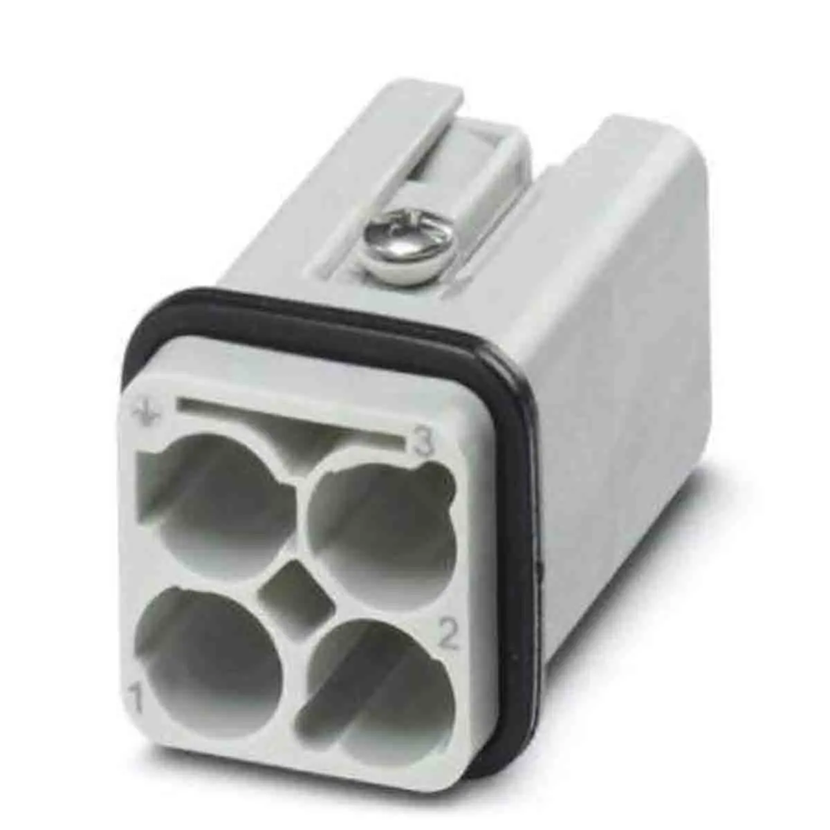 Produktfoto 1 von Phoenix Contact HC Robustes Power Steckverbinder-Modul, 4-polig 40A Stecker, Kontakteinsatz