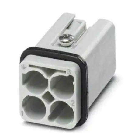 Produktfoto 1 von Phoenix Contact HC Modul für robusten Stromversorgungsstecker Stecker, 4-polig 40A, Panel, Kontakteinsatz