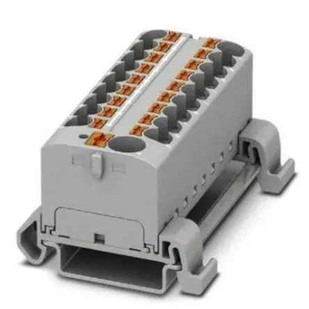 Produktfoto 1 von Phoenix Contact Verteilerblock 19-polig / 800V 32A, Polyamid Grau, IP20