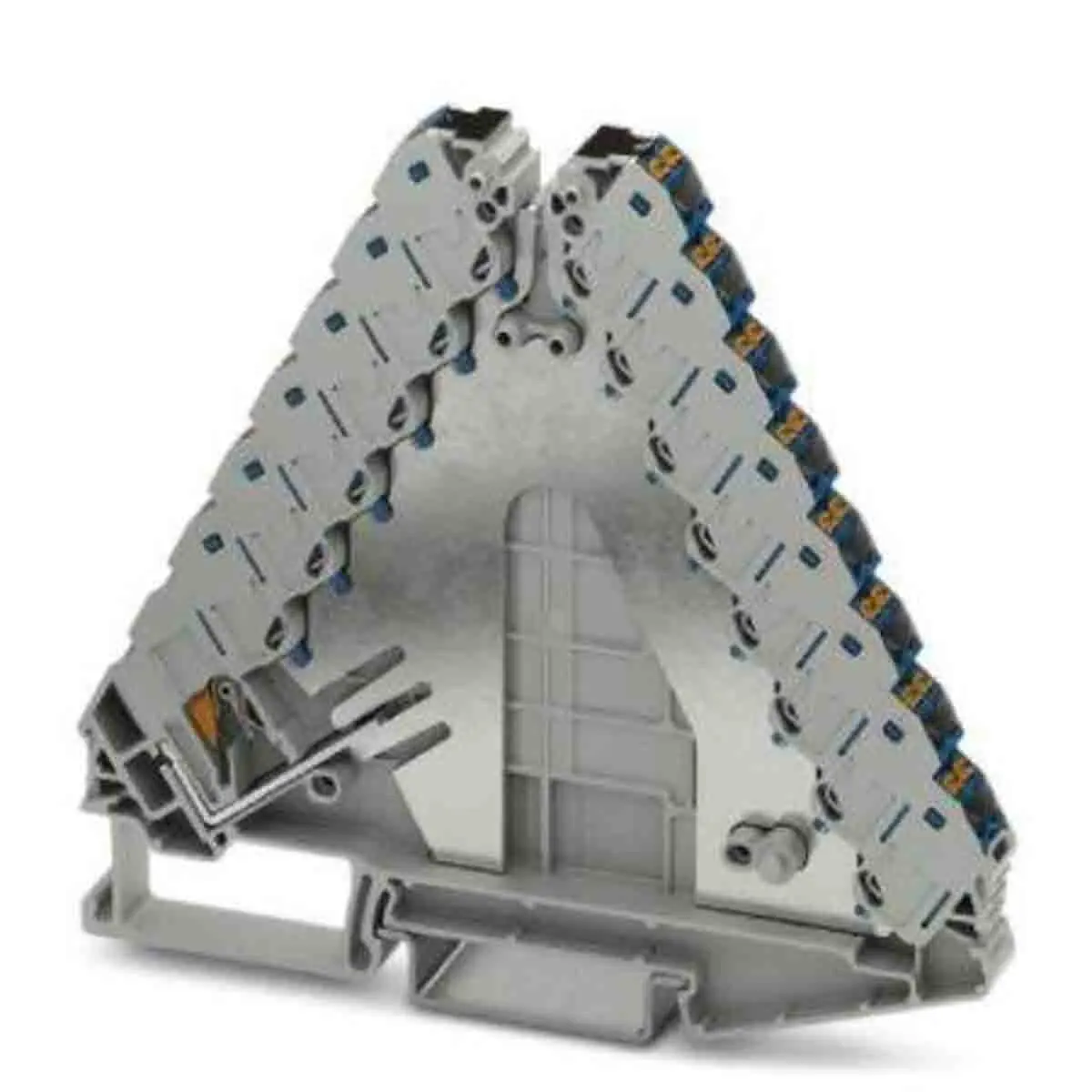 Produktfoto 1 von Phoenix Contact Verteilerblock 29-polig / 250 V 17.5A, Polyamid Grau, IP20