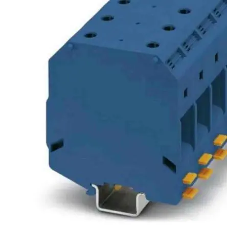 Produktfoto 1 von Phoenix Contact UKH 95 DIN-Schienen Anschlussklemmenblock Blau, 25 → 95mm², 1,5 kV / 232A, Schraubanschluss