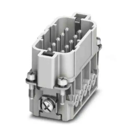 Produktfoto 1 von Phoenix Contact B16 Modul für robusten Stromversorgungsstecker Stecker, 10-polig 16A, DIN-Hutschiene, Stifteinsatz