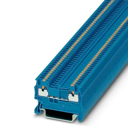 Produktfoto 1 von Phoenix Contact PT Anschlussklemmenblock für Durchkontaktierung 1 Blau, 1.5mm², 500V Einsteck-Anschluss IECEx/ATEX