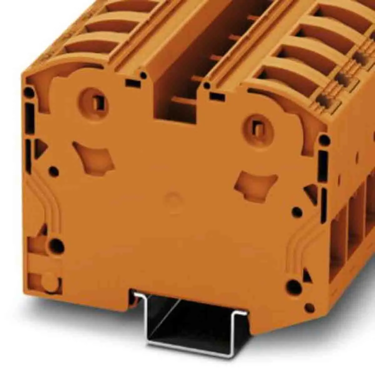Produktfoto 1 von Phoenix Contact PTPOWER 35 DIN-Schienenklemme ohne Sicherung 1 Orange, 2.5 to 35 mm², 1000 V