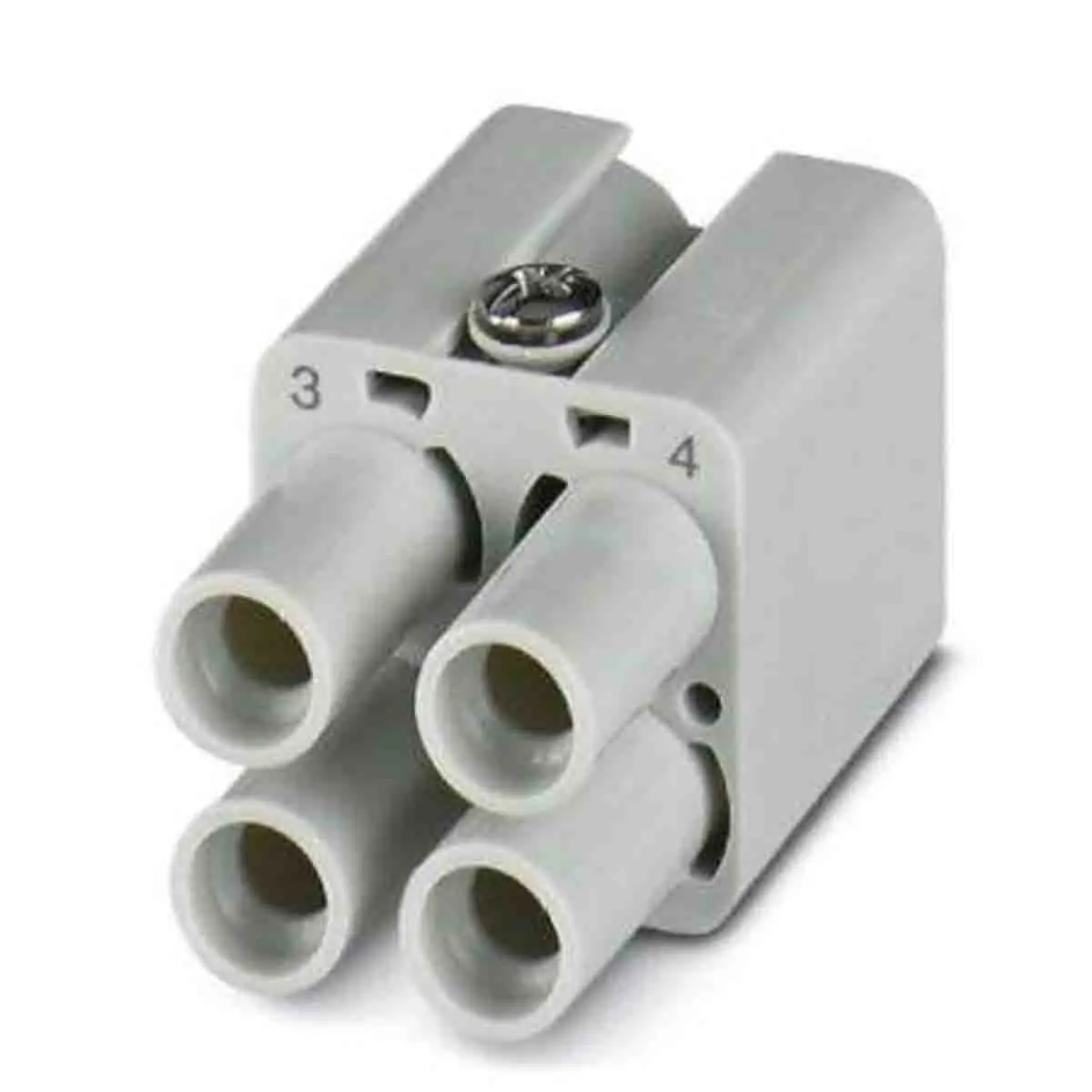Produktfoto 1 von Phoenix Contact HC Robustes Power Steckverbinder-Modul, 4-polig 40A Buchse, Kontakteinsatz