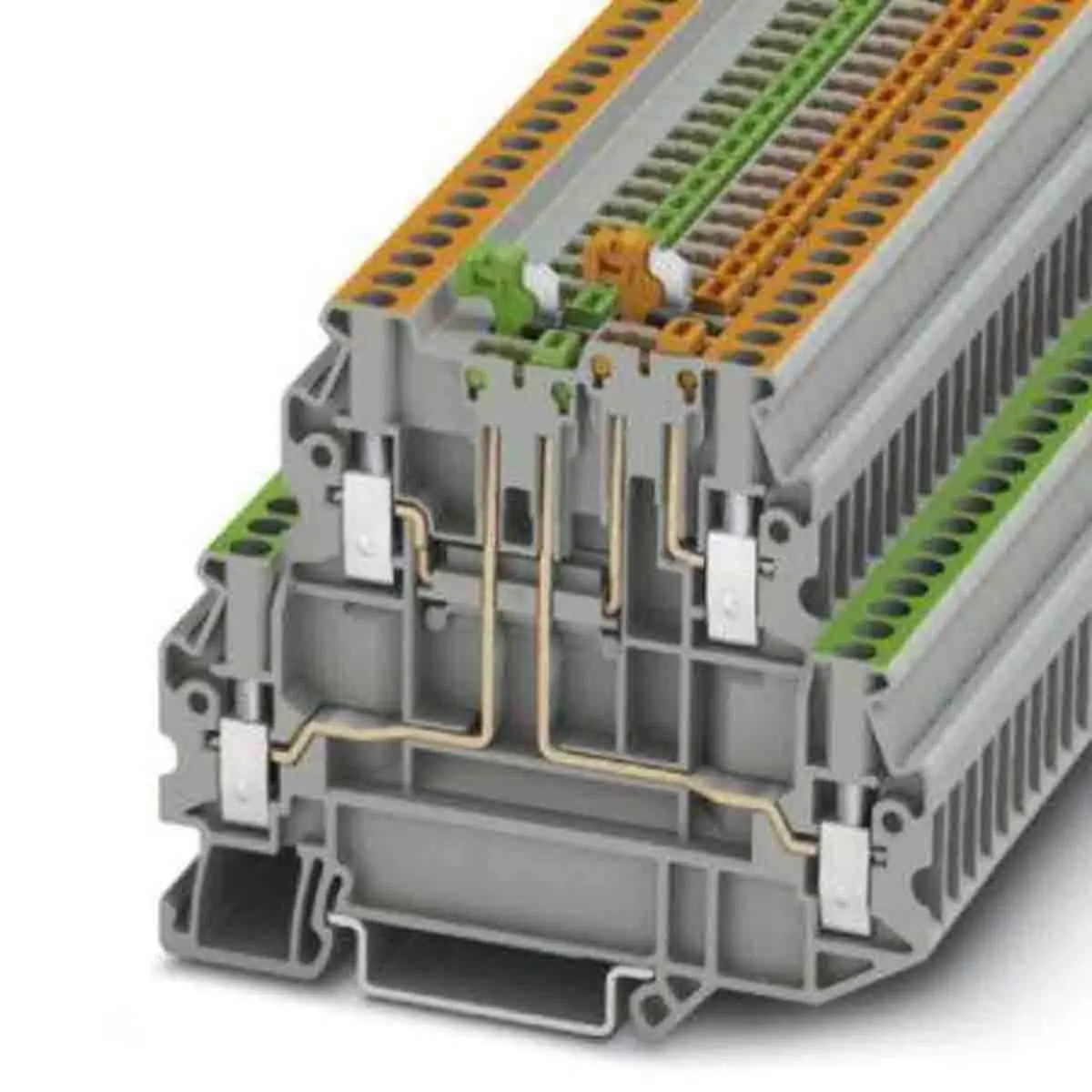 Produktfoto 1 von Phoenix Contact UTT Trenn- und Messtrennreihenklemme 2 Grau, 0.14 to 4 mm², 400 V Schraubbefestigung