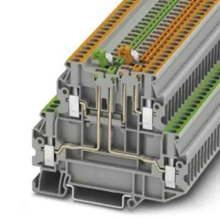 Phoenix Contact UTT Trenn- und Messtrennreihenklemme 2 Grau, 0.14mm², 4 mm², 400V Schraubbefestigung