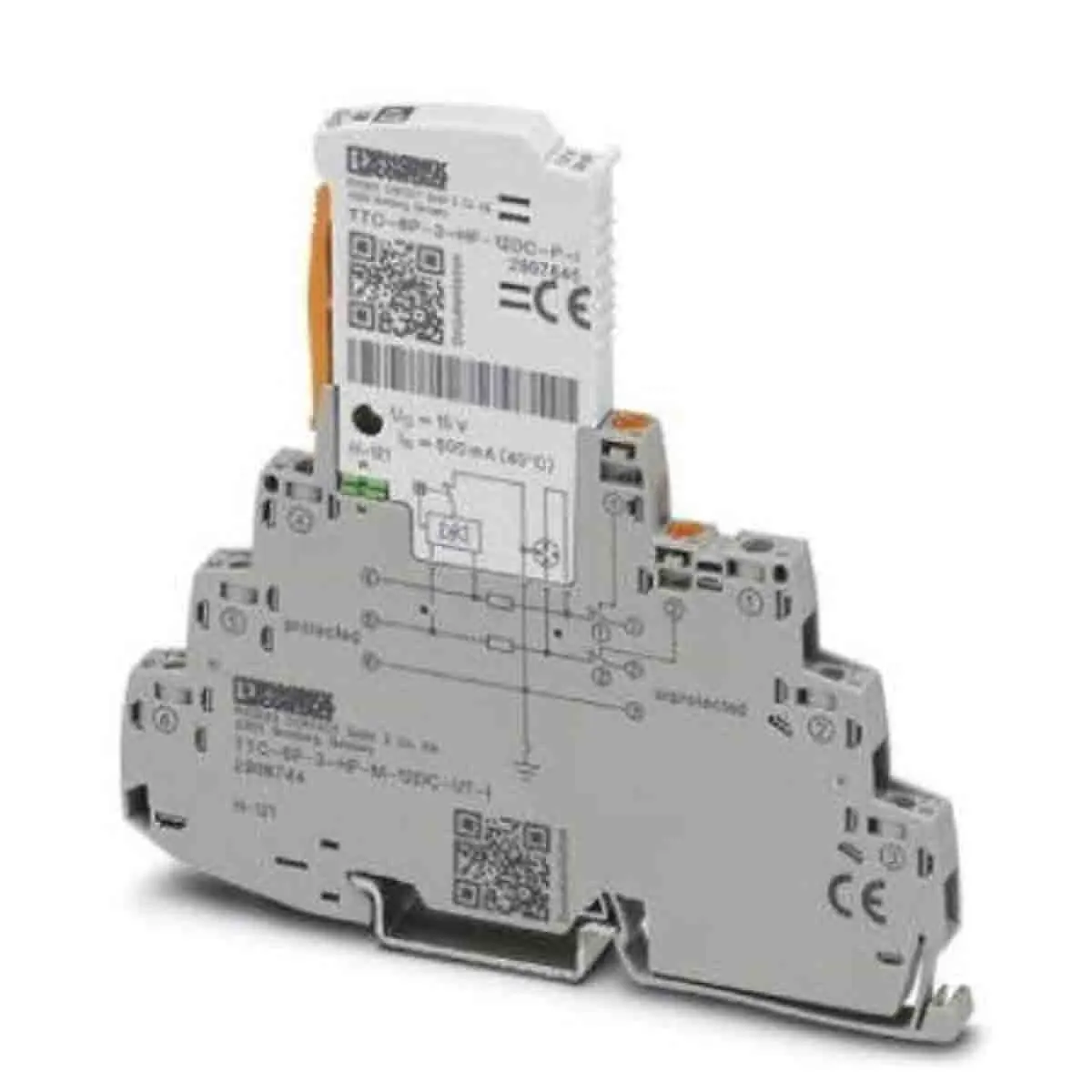 Produktfoto 1 von Phoenix Contact, Überspannungsschutz 10 kA DIN-Hutschiene Surge Protection Device