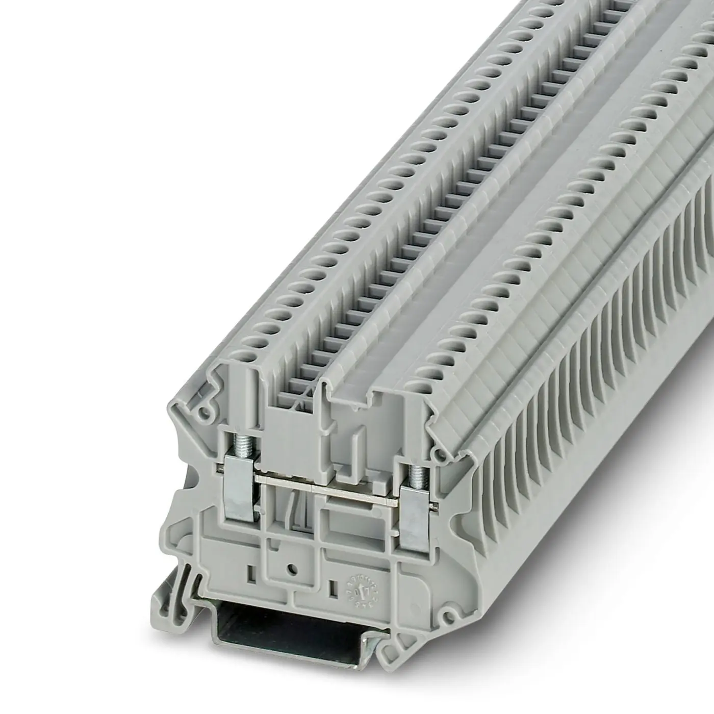Produktfoto 1 von Phoenix Contact UT 2,5 Reihenklemme Grau, 0.14 → 4mm², 800 V / 24A, Schraubanschluss