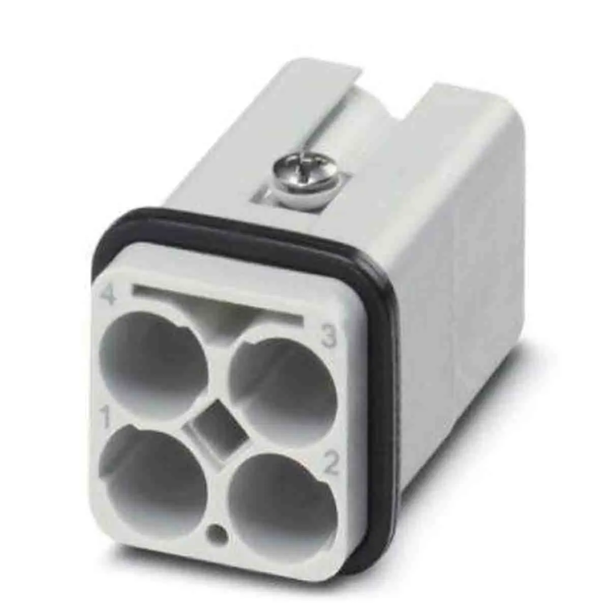 Produktfoto 1 von Phoenix Contact HC Robustes Power Steckverbinder-Modul, 4-polig 40A Stecker, Kontakteinsatz