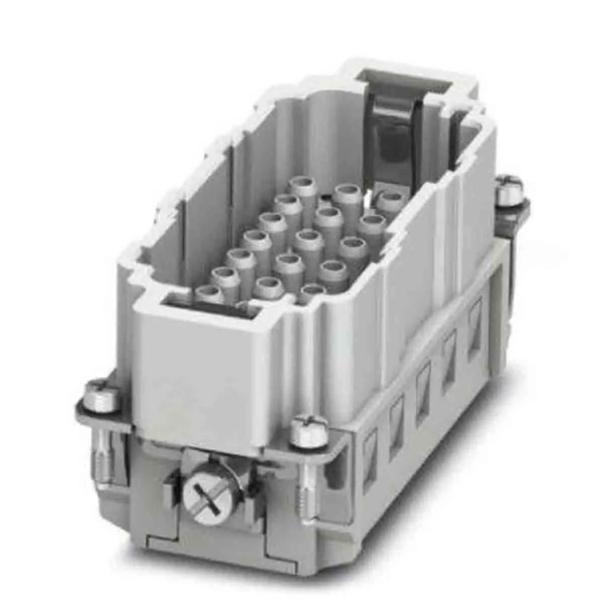 Produktfoto 1 von Phoenix Contact BB32 Robustes Power Steckverbinder-Modul, 32+PE-polig 16A Stecker, Kontakteinsatz