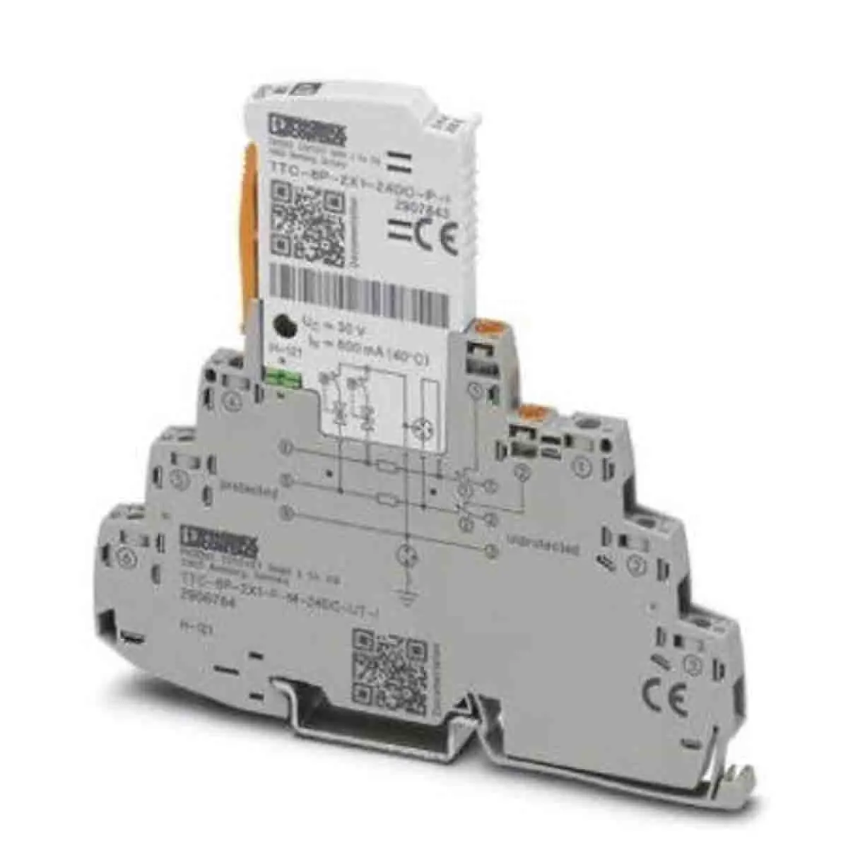 Produktfoto 1 von Phoenix Contact, Überspannungsschutz 10 kA DIN-Hutschiene Surge Protection Device