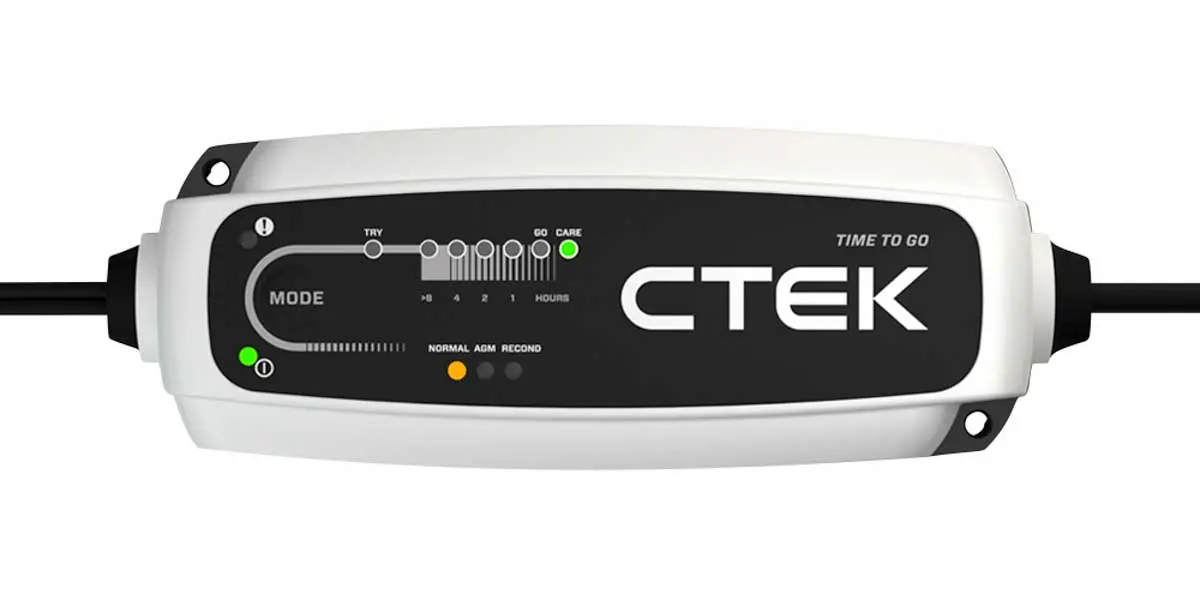 CTEK CT5 TIME TO GO CT5 TIME TO GO Akkuladegerät, 14.55 V Bleiakku/5 A 12 V Automobilindustrie