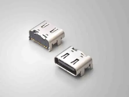 JAE, gewinkelt DX USB-Steckverbinder Buchse USB Typ C 1, Oberfläche USB 2.0