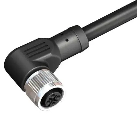 Produktfoto 1 von RS PRO CBF12, 5-polig Kabel, M12 / Nicht abgeschlossen, Länge 10 m