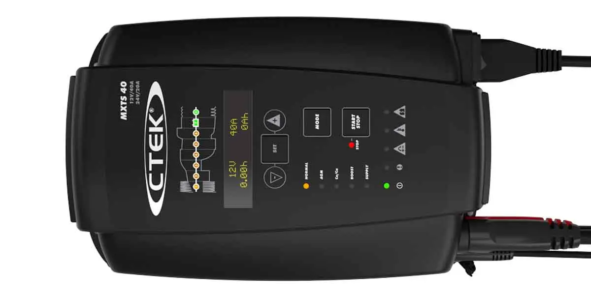 Produktfoto 1 von CTEK MXTS 40 Akkuladegerät Bleiakku/40 A 24 V, 12 V Automobilindustrie