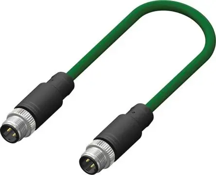 Produktfoto 1 von RS PRO CDM12, 4-polig Sensor-Betätigungselementkabel, Gerade Stecker 4 / M12 Stecker, Länge 2 m