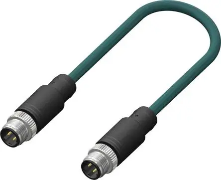 Produktfoto 1 von RS PRO CDM12, 4-polig Sensor-Betätigungselementkabel, Gerade Stecker 4 / M12 Stecker, Länge 10 m