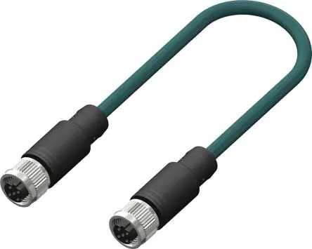 Produktfoto 1 von RS PRO CDF12, 4-polig Sensor-Betätigungselementkabel, Gerade Buchse 4 / Gerade Buchse, Länge 2 m