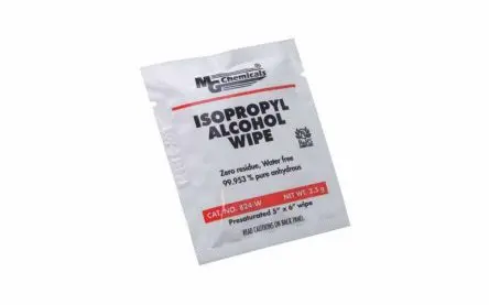 Produktfoto 1 von MG Chemicals Feucht Antistatik, Weiß Rahmenklemme, 127 x 152 mm, 500 pro Paket Tücher pro Packung