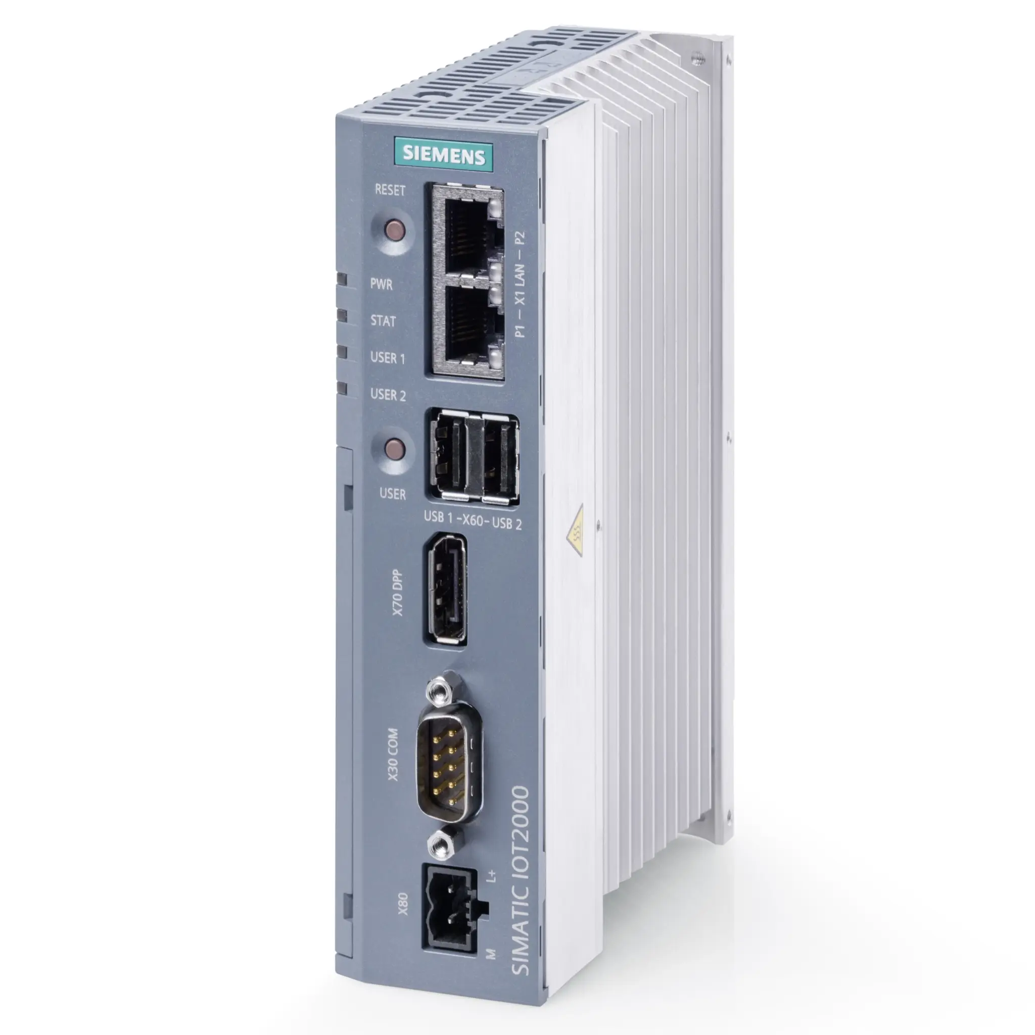 Produktfoto 1 von Siemens IOT2050 Basic Intelligentes Gateway ARM TI AM6528 GP 1GB, 1 COM-Port, DDR4 Ethernet