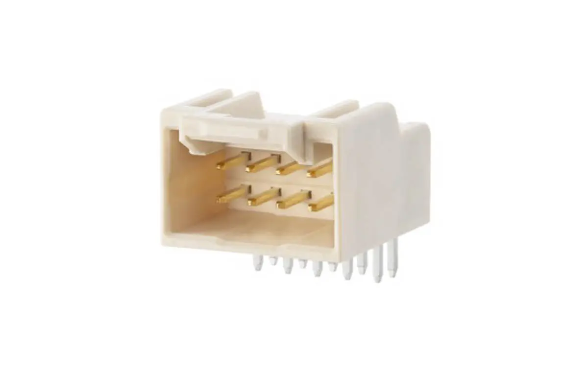 Molex iGrid 2.0 Leiterplattenleiste gewinkelt, 14-polig / 2-reihig, Raster 2 mm Raster Durchsteckmontage, iGrid