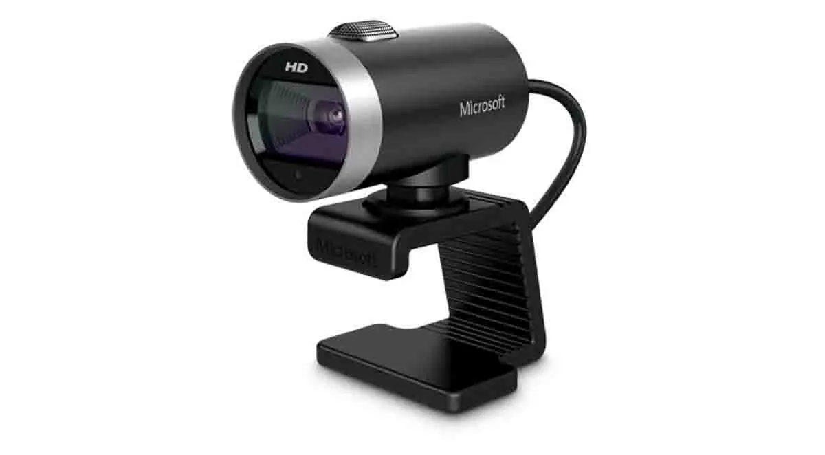 Produktfoto 1 von Microsoft Webcam, 1280 x 720 pixel, 30 fps, 5 MP, USB 2.0 Integriertes Mikrofon