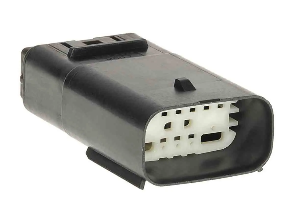 Produktfoto 1 von Molex MX150 Steckverbindergehäuse, Hybride Mat-Sealed, Stecker, 12-polig / 2-reihig