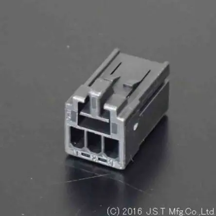 Produktfoto 1 von JST J2000 Buchse Leiterplattensteckverbinder Gehäuse 2.5 mm, 3-polig / 1-reihig Gerade, Oberfläche