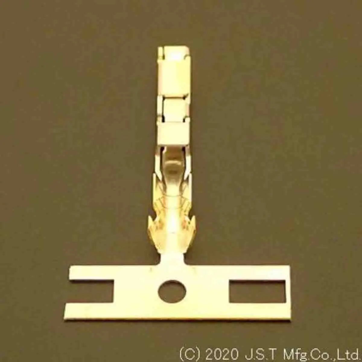 Produktfoto 1 von JST J2000 Crimp-Anschlussklemme für Automatischer Crimp-Applikator, Stecker Crimpbefestigung 24 AWG, Gold 24 AWG