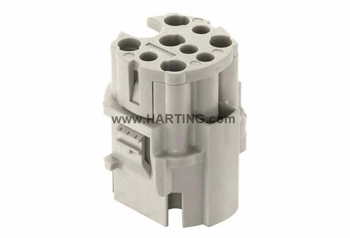 Produktfoto 1 von HARTING Han F+B Robustes Power Steckverbinder-Modul, 4-polig 20A Stecker, Einsätze
