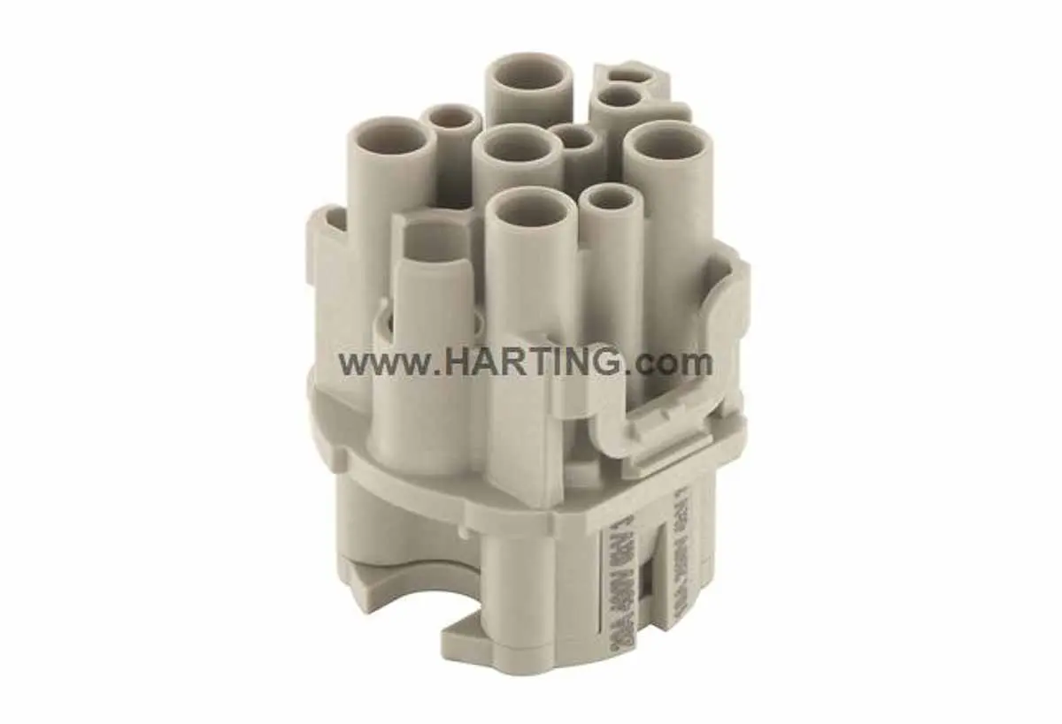 Produktfoto 1 von HARTING Han F+B Robustes Power Steckverbinder-Modul, 4-polig 20A Buchse, Einsätze