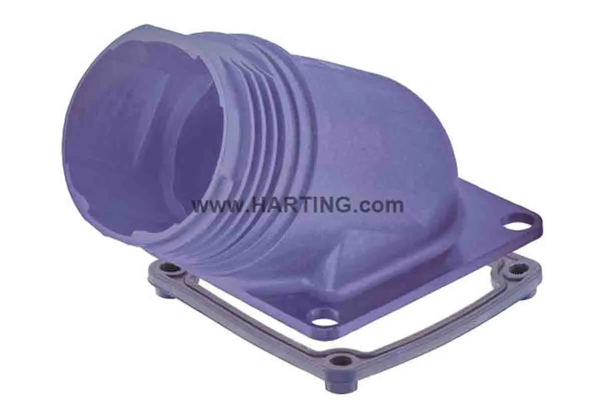 Produktfoto 1 von HARTING 09155130901 Anbaugehäuse Schraubbefestigung, Anschlusshaube Steckverbinderkappe, IP40