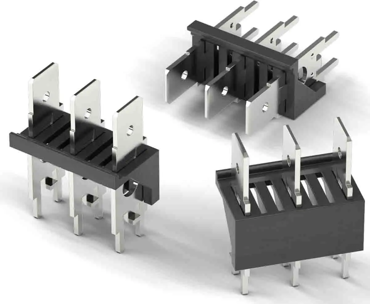 Produktfoto 1 von Wurth Elektronik WR-FAST Leiterplatten-Stiftleiste gewinkelt, 5-polig / 1-reihig, Raster 5.08mm, Ummantelt