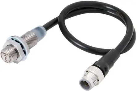 Produktfoto 1 von Omron E2EW M12 Induktiver Näherungssensor, Gewinderohr PnP / 200mA 2 mm, IP67 30 V dc