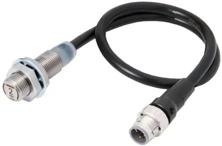 Produktfoto 1 von Omron E2EW M12 Induktiver Näherungssensor, Gewinderohr PnP / 200mA 2 mm, IP67 30 V dc