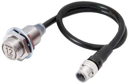 Produktfoto 1 von Omron E2EW M18 Induktiver Näherungssensor, Gewinderohr PnP / 200mA 12 mm, IP67 30 V dc
