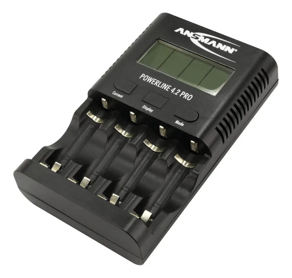 Produktfoto 1 von Ansmann Powerline 4.2 Pro Akkuladegerät, 5 V NiMH/1.8 A AA, 2 x AAA 4 Powerline 4.2 Pro
