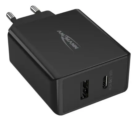 Produktfoto 1 von Ansmann 45 W HC245PD 2 AC/DC-Adapter USB Typ C EU 3 A AC/DC-Adapter, 20V dc