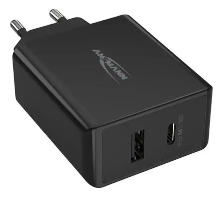 Produktfoto 1 von Ansmann 65 W HC265PD 2 AC/DC-Adapter USB EU 3 A AC/DC-Adapter, 20V dc