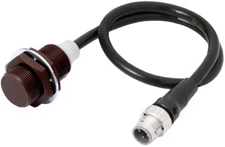 Produktfoto 1 von Omron E2EW M18 Induktiver Näherungssensor, Gewinderohr PnP / 200mA 12 mm, IP67 30 V dc
