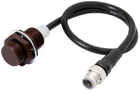 Produktfoto 1 von Omron E2EW M18 Induktiver Näherungssensor, Gewinderohr NPN / 200mA 12 mm, IP67 30 V dc