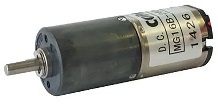 Produktfoto 1 von Nidec Components MG16B Bürsten-Getriebemotor DC-Getriebemotor bis 0.06 Nm 120:1, 12V dc, 100U/min, Wellen-Ø 3 mm, 16mm x
