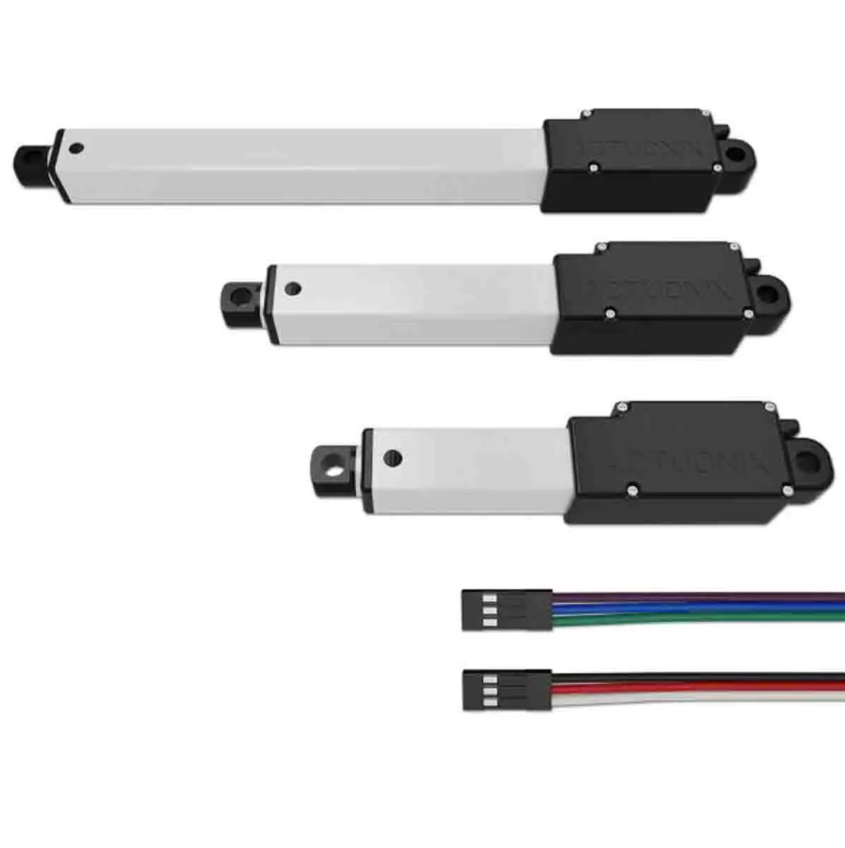 Produktfoto 1 von Actuonix L12 Elektrischer Linearantrieb 12V dc 30mm Hub, 13mm/s. 42N max. Kraft