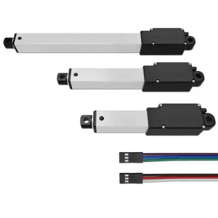 Produktfoto 1 von Actuonix 30 mm L12 12V Elektrischer Linearantrieb, 80N Last 6.5mm/s, IP54