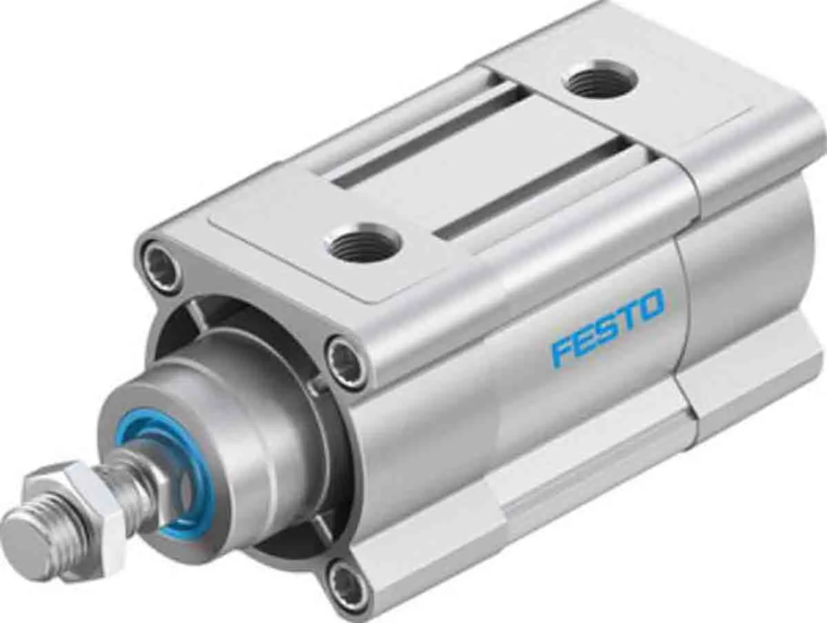 Produktfoto 1 von Festo DSBC 2126684 Pneumatikzylinder 20 mm Doppeltwirkend, Bohrung Ø 63 mm, bis 12 bar