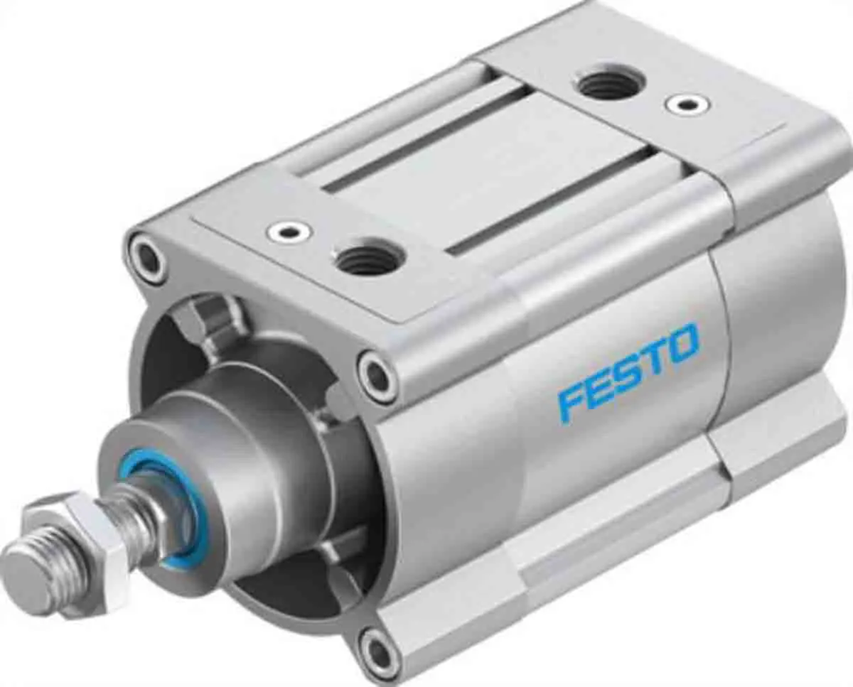 Produktfoto 1 von Festo DSBC 1384805 Pneumatikzylinder 40 mm Doppeltwirkend, Bohrung Ø 100 mm, bis 12 bar