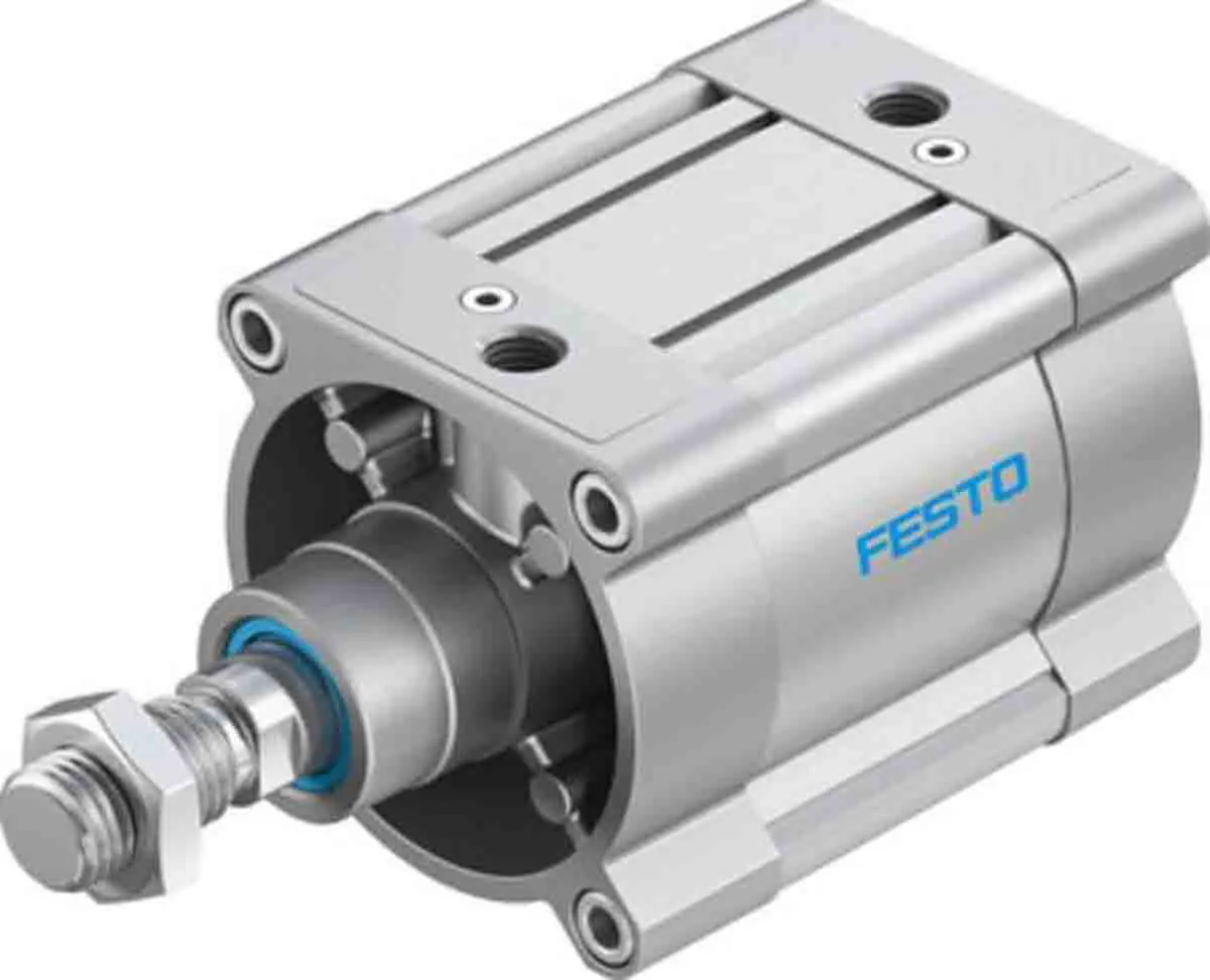 Produktfoto 1 von Festo DSBC 1804956 Pneumatik-Profilzylinder 25 mm Doppeltwirkend, Bohrung Ø 125 mm, bis 10 bar