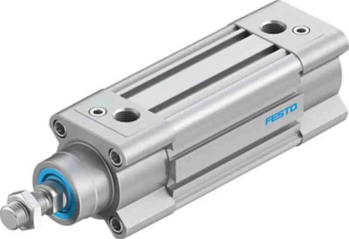 Produktfoto 1 von Festo DSBC-40-50-D3-PPVA-N3 3660619 Pneumatikzylinder 50 mm Doppeltwirkend, Bohrung Ø 40 mm, bis 12 bar